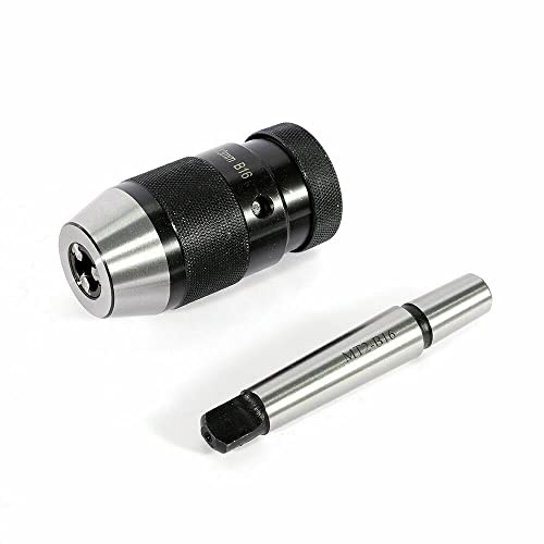 Portabrocas de sujeción rápida, 1 – 13 mm, sin llave, MT2-B16 para taladros, fresadoras, tortidoras