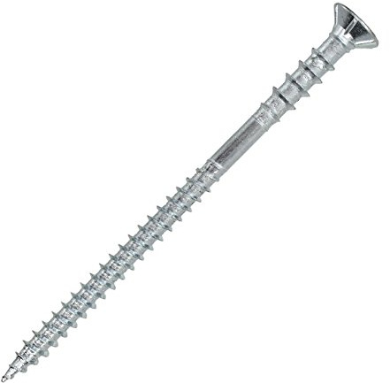 Justierschrauben 6x100 mm | Distanzschrauben Abstandsschrauben mit Fräsrippen - 100 Stück