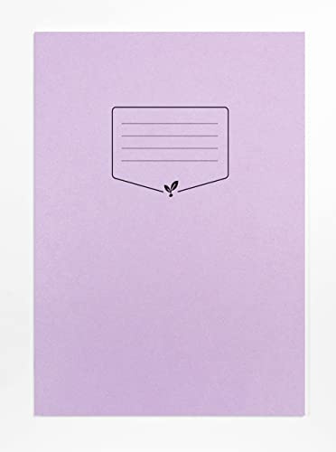 Silvine A4 Dyslexia handskriftsbok – blått tonat papper, standardreglering (32 sidor)