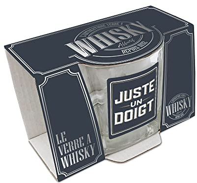 STC Verre a whisky juste un doigt