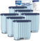 ARETHONE Wasserfilter Kaffeevollautomat für Philips Aqua Clean CA6903/10 & CA6707/20, Kompatibel mit Saeco und Philips Aquaclean Latte Go Filter, Reduziert Verunreinigungen (6 Stück)