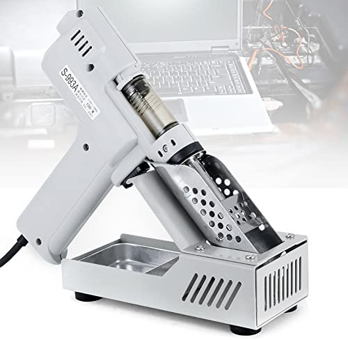 Electric Vacuum Desoldering Pump Desoldering Gun, 100W Solder Sucker Gun Suction Tin Gun, Anti-Static Design, Welding Tool for DIY Electronic Repair Work