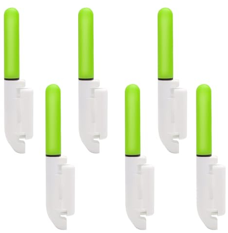 Ruikdly Lumière Canne à Pêche 6 Bâton Lumineux LED pour la Pêche Bâtons Lumineux de Pêche avec Boucle pour Canne à pêche en mer, Accessoire de pêche - Type 425