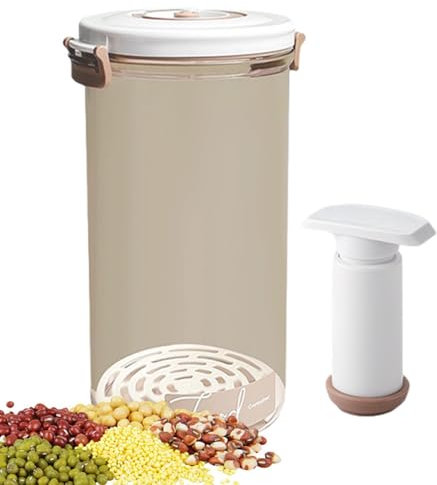 FOOD SAVER VACUUM CONTAINERS - Reusable BPA Vacuum Seal Containers for Meal Prep and Storage of Perishables | Airtight, Stackable, Vacuum Sealer Safe, Dishwasher Safe, Perfect for Fridge and