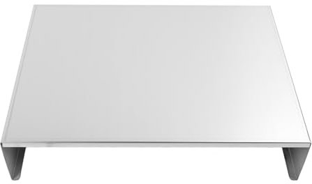 Copertina Superiore per Stufa in Acciaio Inossidabile, Scheda di Pasta per Piano Cottura, Protezione Cooktop per Stufe a Gas e Stufe Elettriche con Strisce di (30 x 40 x 7 x 1 cm (l x w h x t))