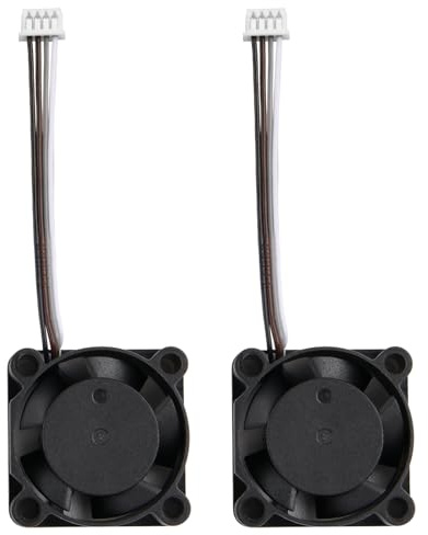 CCTREE 2Pcs Hotend Cooling Fan für Bambu Lab X1/X1C(nicht für X1E) | 17500 U/min hohe Geschwindigkeit für effiziente Hot End Kühlung