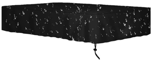 Pool Table Cover - Pool Table Dust Cover | Waterproof Outdoor Indoor Dustproof | Heavy Duty Oxford Fabric Anti-UV Tear Resistant | Waterproof Dustproof Fit For Protecting Pool Table Outdoor Indoor