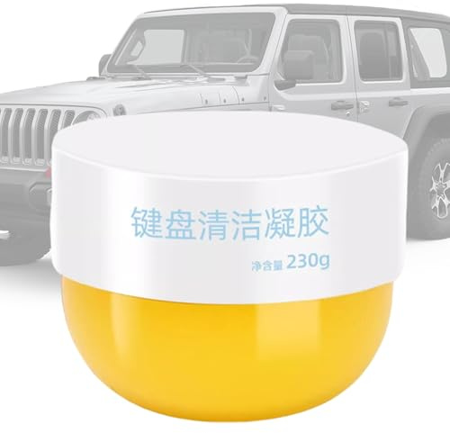 Générique Pâte De Nettoyage pour Voiture - Gel De Détail Anti-Poussière pour Véhicule | Pâte de Nettoyage pour Clavier,pour Tableau de Bord, Habitacle, Bouches d'Aération, Caméra et Covoiturage