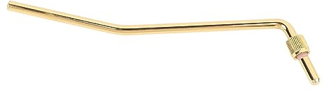 Xiuganpo Metallgitarren-Tremoloarm, Stabiles Vibrato-Systemteil für Professionelle Musiker, Einfach zu Installieren für E-Gitarren-Fans (GOLD)