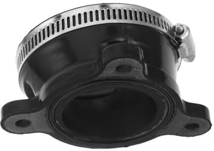 Zerodeko Soffietto Collettore di Aspirazione Plastica con Flangia Sigillata, Adattatore Carburatore Compatibile per Sostituzione Presa D'aria e Manicotti Collettore, Installazione Rapida