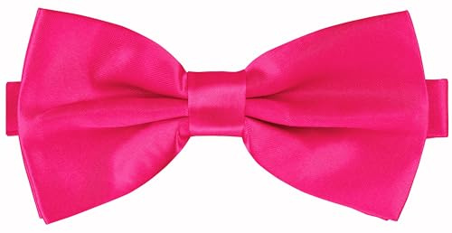 BomGuard Nœud papillon pour homme – Rose vif