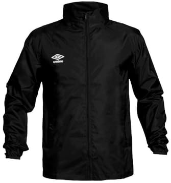 Umbro Speed – Giacca Impermeabile per Uomo, Uomo, Speed, Nero, S