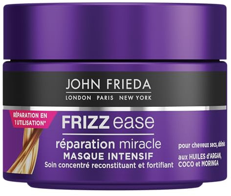 JOHN FRIEDA Frizz Ease Masque Intensif Réparation Miracle 250ml