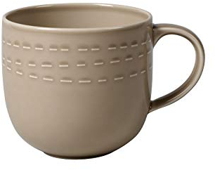 like. by Villeroy & Boch - It's My Moment Tazza Da Cappuccino Marrone, Lavabile In Lavastoviglie, Adatto Per Microonde, Stoviglie, Ceramica, Porcellana Premium