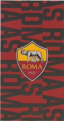 hermet A.S. Roma, Telo Mare In Spugna, 90x170, 100% Cotone, Prodotto Ufficiale