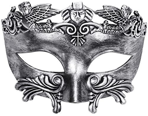 Lilwemen Grec ancien guerrier spartiate masque de mascarade romaine hommes masque vénitien masque de boule de mariage masque de mardi gras masque de boule de mariage fête de boule burlesque