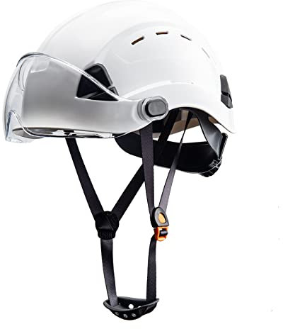 UNINOVA Schutzhelm für die Baustelle,Belüfteter Bauhelm mit Schweißband und Ratschensystem für Erwachsene,EN 397 Einstellbarer Industrie Arbeitsschutzhelm Arbeitshelm