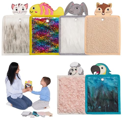 Tapis Sensoriel Texture Enfants | Dalle Sensorielle pour Enfants | Tapis Sensoriels pour Enfants Autistes | Aide à la Recherche Sensorielle Enfants | Jouets Apprentissage Ludique pour Tout-petits