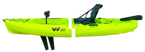 Kayak de pêche démontable Long Wave Samoa avec pédales