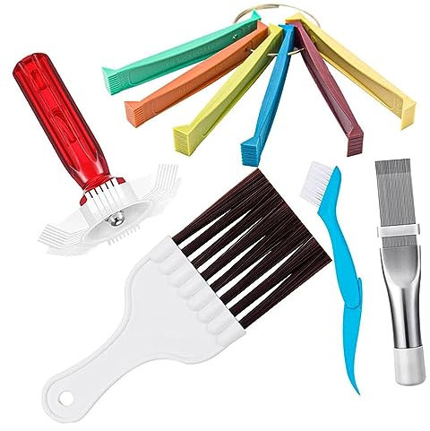 HAPINARY 1satz Klimaanlagenreinigenden Werkzeugen -fin-Combs Und Bürsten Für Effektive Von Kondensatoren Kühlschränken Und Heizkörpern