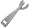 Mobestech Pinze Ghisa per Teppanyaki e Barbecue Maniglia Antiscivolo per Piastra Utensile Versatile per Bistecche Clip per Piastra Sfrigolante e Accessorio