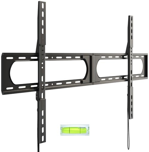 Universal TV-väggfäste Ultra Slim för 37–140 tums TV-apparater, upp till 125 kg, Max VESA 1200 x 800, svart