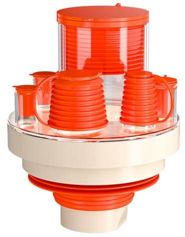 Soluzione di drenaggio efficace Tappo per giunti a tubo di servizio lungo Scarico rapido dell'acqua per cucina e bagno odori zoccoli drenaggi rapidi