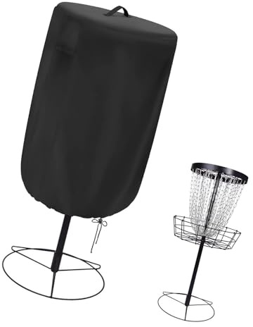 Kangnice Wetterfeste Hülle für Discgolf Zubehör, hergestellt aus hochwertigem Polyestergewebe, 66 cm breit, verstellbare Discgolf Korbtasche