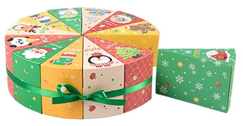 Tomma Adventkalender Lådor 12-delars Fyllbara Livsmedelsbehållare Och