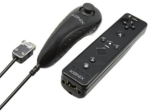 Manette sans fil noire pour Wii/Wii U