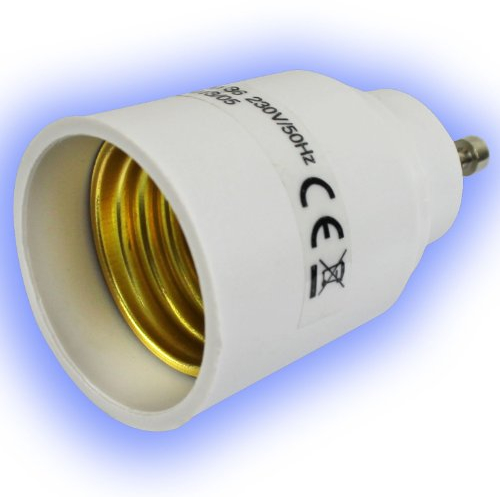 Lampensockel-Adapter Lampenfassungs-Adapter adaptiert GU10 Sockel auf E27 Gewinde
