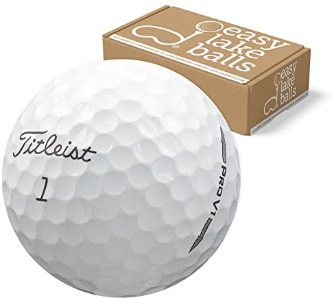 100 TITLEIST PRO V1 LAKEBALLS/GOLFBOLLAR - KVALITET AAA/AA