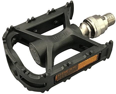 MKS UX-D ezy Steckpedal schwarz one Pair