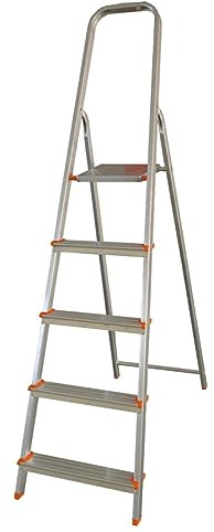Scala domestica 8 gradini altezza 163 cm Marchetti Stella Basic 08