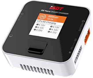 ISDT Q6 Nano 200W 8A Netzteil Lipo Akku Batterie Balance Ladegerät Entlader Smart Digital Ladegerät für RC 2-6S Li-Po Li-Hv Li-Ion Li-Fe NiMH NI-Cd Pb