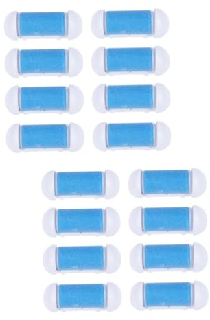Healeved 20stücke Ersatzrollen Für Elektrische Fußfeilen Wasserdichte Ergonomische Hornhautentferner Für Effektive Fußpflege Zur Entfernung Von Abgestorbener Haut Und Nagelhaut Sky
