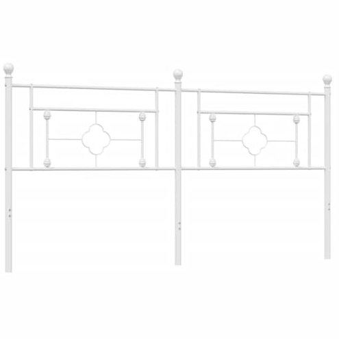 HETFTJN Rückenpolster Wand Wandkissen Kopfteil Bett Headboard for Bed - Kopfteil Metall Weiß 180 cm für Schlafräume Jugendzimmer Bett Gästezimmer
