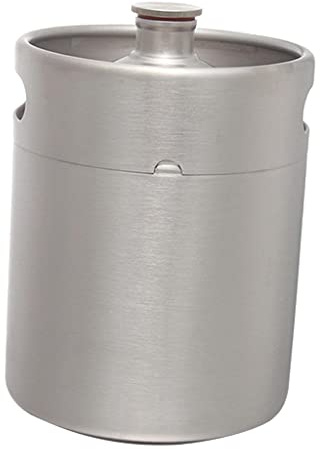 Llazsybz Doppelwandiger Vakuum, Edelstahl Bierflasche, Wasserflasche, 2L