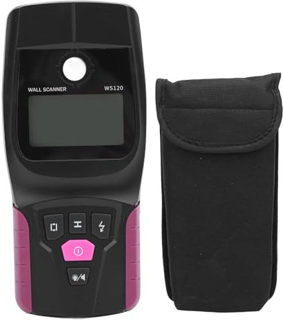 Scanner de Montants Muraux, Détecteur de Montants électronique avec écran LCD, Capteur et Alarme Audio pour Bois, Métal, Fil AC