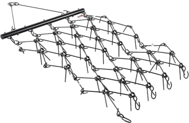 VEVOR Herse Traînée à Chaîne 1707x1219 mm Niveleur d'Allée avec 80 Dents Acérées, Nivellement de Paysage, Préparation de Terrain Gazon, Herse Remorquable pour Tracteur, VTT, UTV, Allée Gravier, Ferme