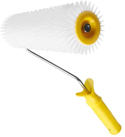 NULYLU Roulette Débulleuse Pour Ragréage De Sols Outil De Niveau Auto-régulant Avec Pointes Pour Élimination Des Bulles Air Les Peintures Et Résines