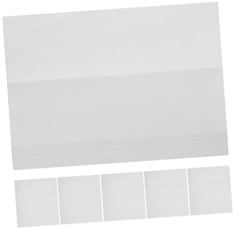 Anneome 200 Piezas Toallas Desechables para Manos de Papel Trifold Blancas Unidades Suaves y Resistentes para Baño Bodas Fiestas y Uso Sanitario Oficinas y Hospitales