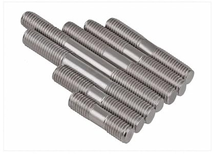 Edelstahl-Doppelgewinde, Stehbolzen, 5–20 Stück M8-Stahlgewindeschraube, kopflose, Doppelstangenstange M8 x 30/35/40/45/50–200 mm(M8x60mm 15pcs)