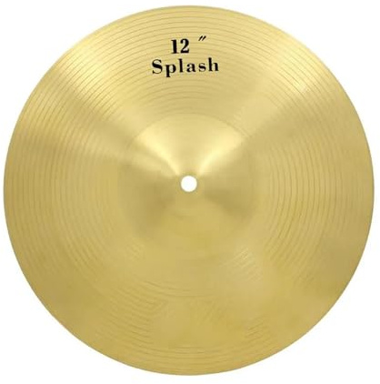 Amantes De La Música Platillos Juego De Percusión Tambor Platillo Latón 12 Pulgadas Para Ensayo Y Práctica De Banda