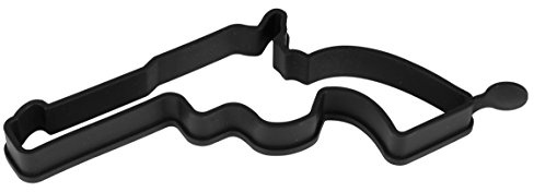 Caliber Gourmet Molde de Silicona Antiadherente para Huevos cocidos, Color Negro