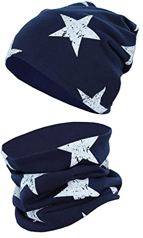 TupTam Kinder Mütze & Schlauchschal Set – Warm, Oeko-TEX