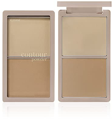 ETUDE Contour Powder - Creator | Bronzer And Contour Palette To Effortlessly Define The Face Like A Selfie | Smooth, Velety Texture | Natural Look, brown, Korean Makeup, Kbeauty, Perfect for Gift