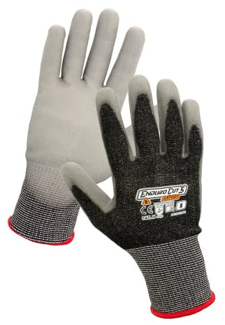 Trevendo Schnittschutzhandschuhe Arbeitshandschuhe Enduro Cut schnittfest Gr. 11, 24 Paar