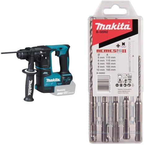 Akku-Bohrhammer SDS+ 18V + NEMESIS2 Bohrerset SDS+ 5tlg