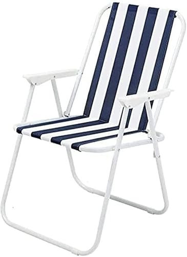 COFUNU Campingstuhl Klappbarer Outdoor-Klappstuhl, Campingstuhl, Outdoor-Strand-Angelstuhl, Campingstühle, tragbare Park-Picknick-Grillhocker, Garten-Freizeit-Liege-Klappstühle